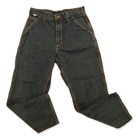 Carhartt Men's 34x30 Denim Carpenter Work Jeans Original - Picture 5 of 6